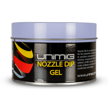 UNIMIG Nozzle Tip Dip Gel 400g Tin Anti Spatter UMND